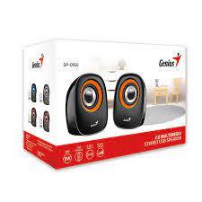 LOA ĐỂ BÀN GENIUS SP- Q160 MÀU XANH ĐEN ( HÀNG LIKE NEW, KHÔNG HỘP )