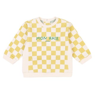 Áo thun tổ ong caro Mon amie bé trai bé gái Absorba. HA5088