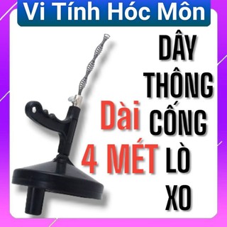 Dụng cụ thông tắc cống đa năng lò xo xoắn 4m