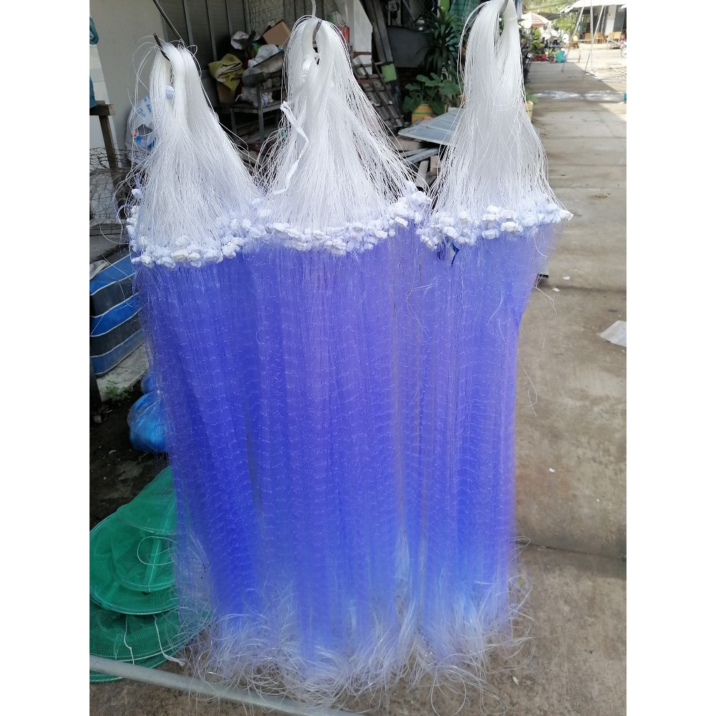 Lưới bắt cá, 1 Màng , Dài Khoảng 50 Mét Lưới ( Từ 3p5 Đến 8 Phân )
