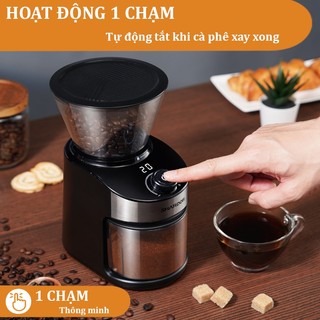 [BẢO HÀNH 12 THÁNG] Máy xay hạt cà phê cao cấp Shardor CG836B
