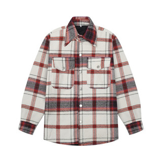 (Chính Hãng AMRISH) Áo Wool Flannel Checked Shirt - Blossom
