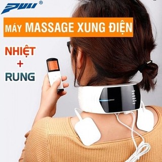 Máy massage cổ 3D và xung điện trị liệu Puli PL-758 Chính Hãng