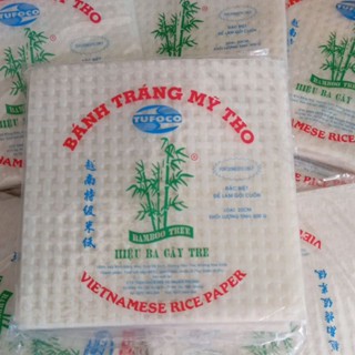Bánh Tráng Vuông Mỹ Tho size 22 cm, gói 500g