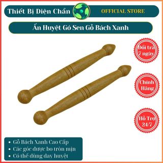 Dụng Cụ Bấm Huyệt Bằng Gỗ Ngó sen ấn huyệt