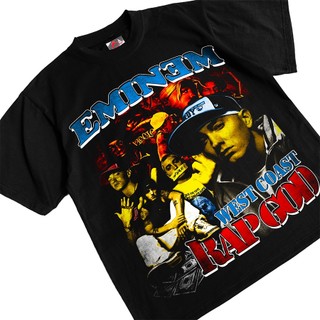 BLANK | Áo Thun EMINEM Tay Lỡ Unisex - ĐEN