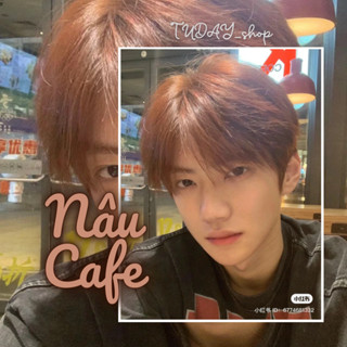 Thuốc Nhuộm Tóc Màu NÂU CAFE Nam Không Tẩy | Tudayhair, Tudayhairs