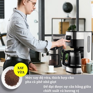 [ BH 12 THÁNG] Máy xay hạt cà phê cao cấp Shardor CG836B