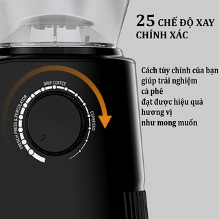 [BH 12 THÁNG] Máy xay hạt cà phê cao cấp Shardor CG836B