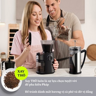 [ BH 12 THÁNG] Máy xay hạt cà phê cao cấp Shardor CG836B