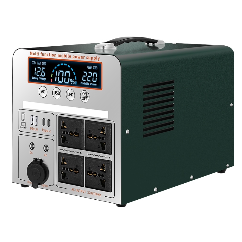 Sạc Dự Phòng Di Động 1200W/220V, Trạm Sạc Di Động Gia Đình Dung Lượng 5600000 mAh cho các thiết bị điện gia đình