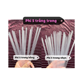 ỐNG HÚT TRONG PHI 5 NHỌN/BẰNG - 500g/bịch