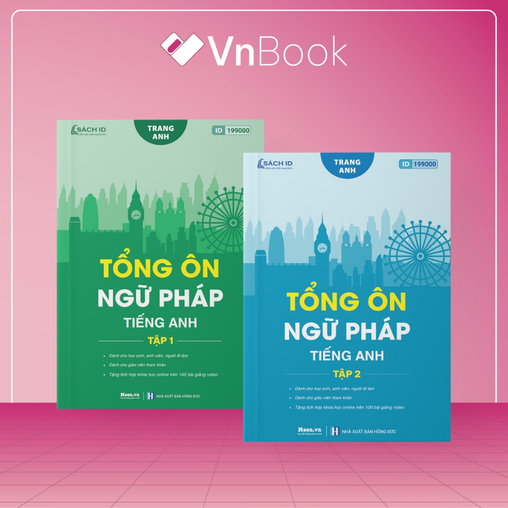 Sách Tổng ôn ngữ pháp Tiếng Anh - Bộ Sách 30 chuyên đề ngữ pháp tiếng Anh cô Trang Anh bản đặc biệt | VnBook