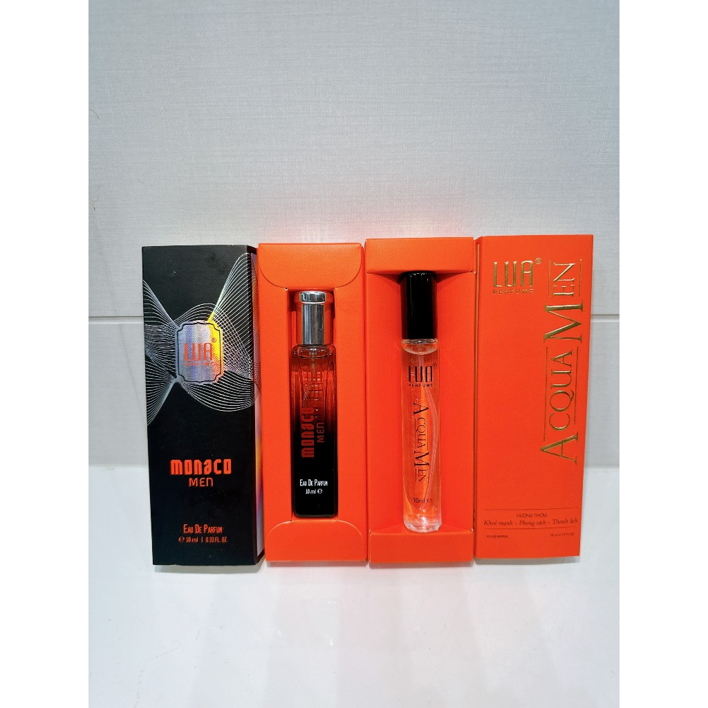 Combo 2 Nước Hoa Nam: MonacoMen + AcquaMen 10ml LUA