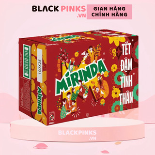 Thùng 24 lon nước ngọt Mirinda hương xá xị 320ml