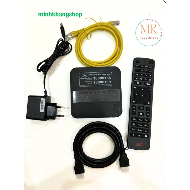 Tivi Box Viettel TV  Android Rom ATV10 hàng đã qua sử dụng truyền hình kỹ thuật số