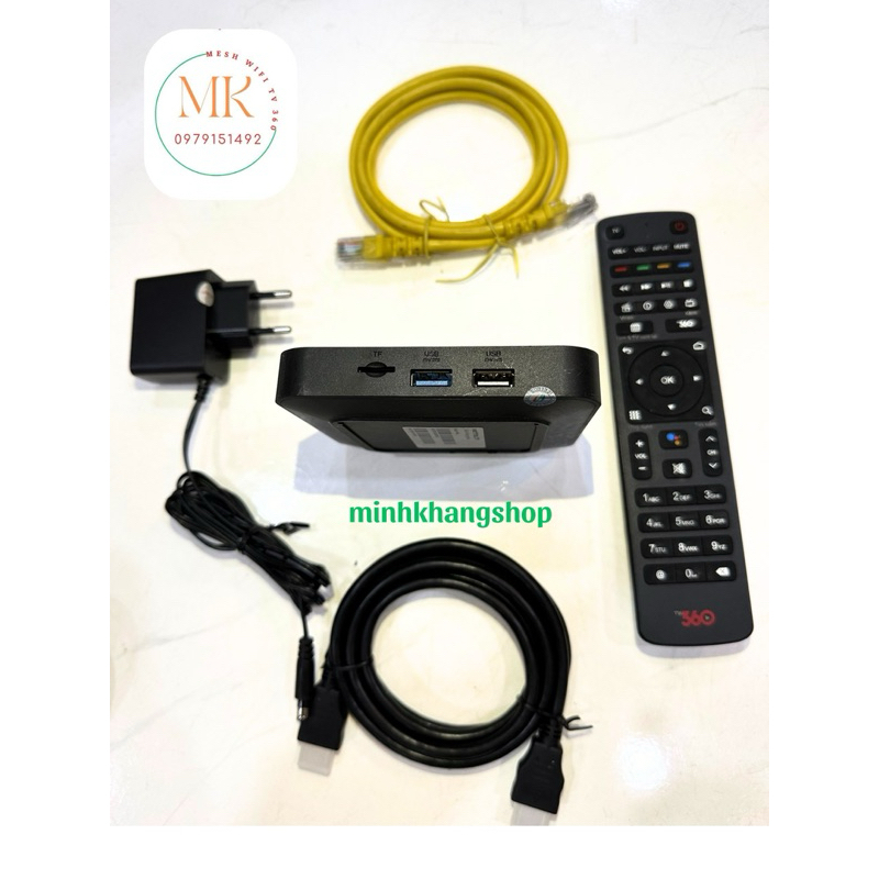 Tivi Box Viettel TV  Android Rom ATV10 hàng đã qua sử dụng truyền hình kỹ thuật số