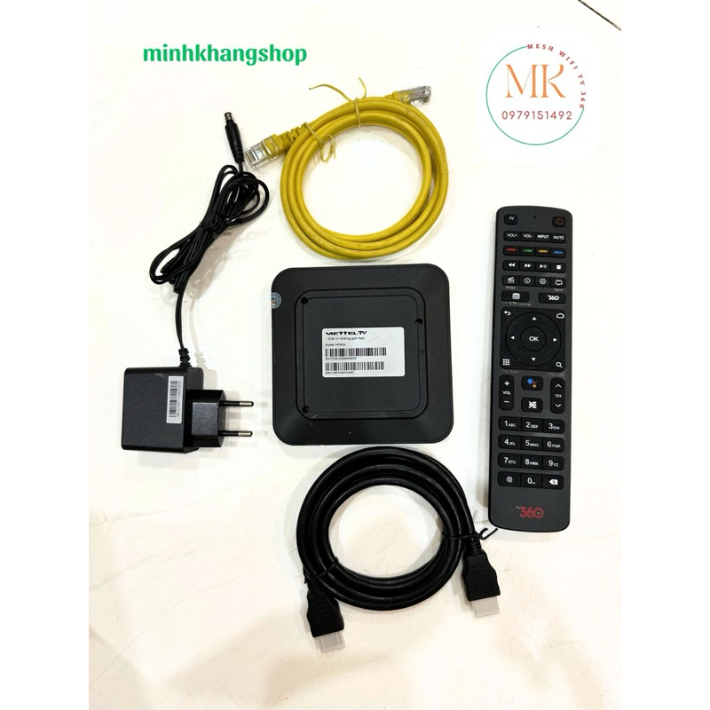 Tivi Box Viettel TV  Android Rom ATV10 hàng đã qua sử dụng truyền hình kỹ thuật số