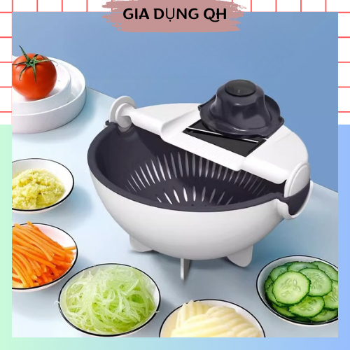 Bộ Rổ Nạo Rau Củ Quả Nhà Bếp 7 Chi Tiết Đa Năng, Dụng Cụ Nạo Rau Củ Quả Đa Năng