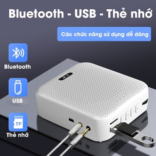 Máy trợ giảng, bộ khuếch đại âm thanh little bee - nhỏ gọn, bền đẹp, công suất loa lớn mic nhạy, lọc ồn tốt