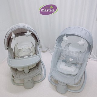 Nôi điện đa năng Mastela 8104 8106 có màn chống muỗi và 8113 8114 có bàn ăn [ HỎA TỐC giao ngay]