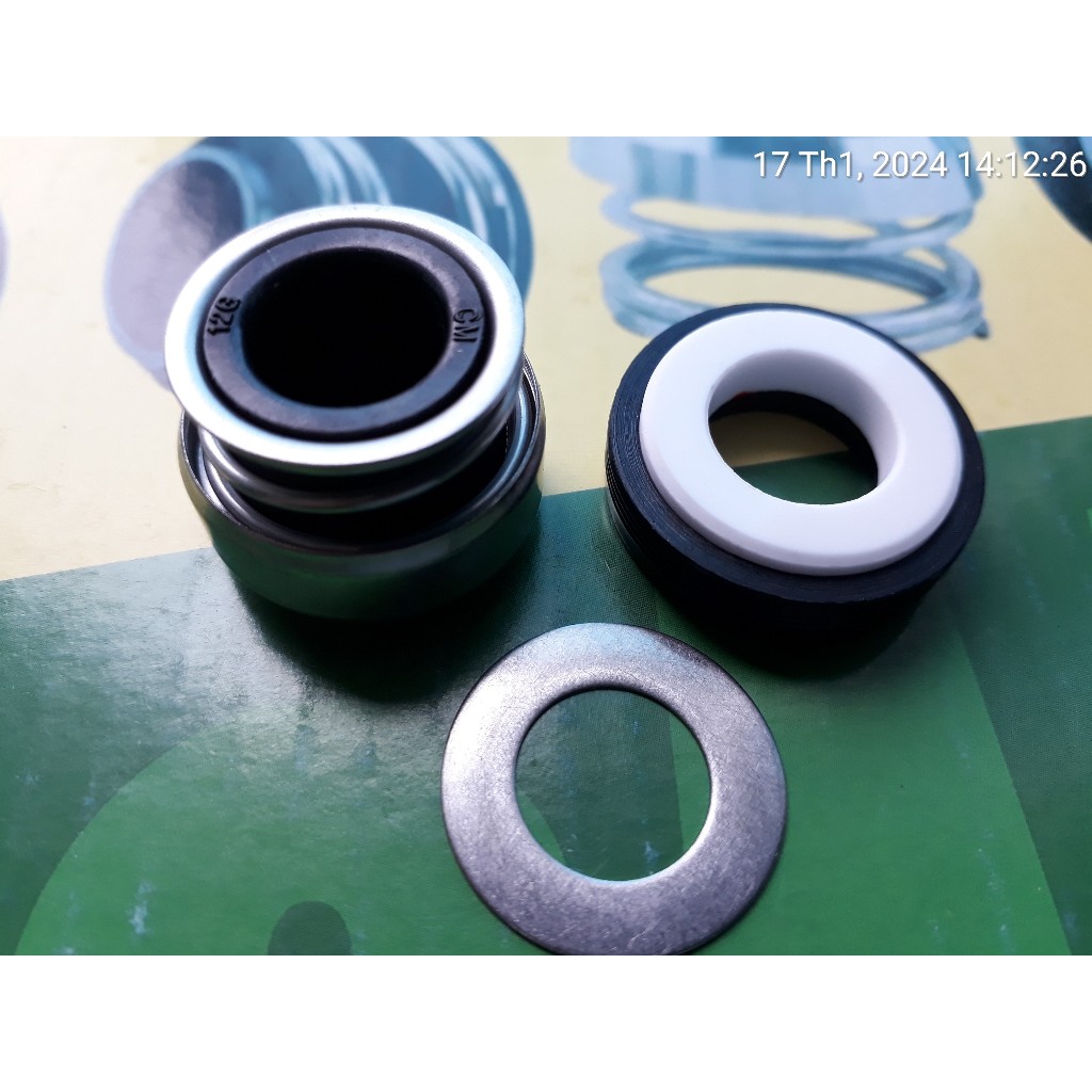 Phốt Bơm Nước Lò Xo. Phớt máy bơm nước cổ trục 12,14,16 Chính Hãng CM Đạt Chuẩn ISO9001...