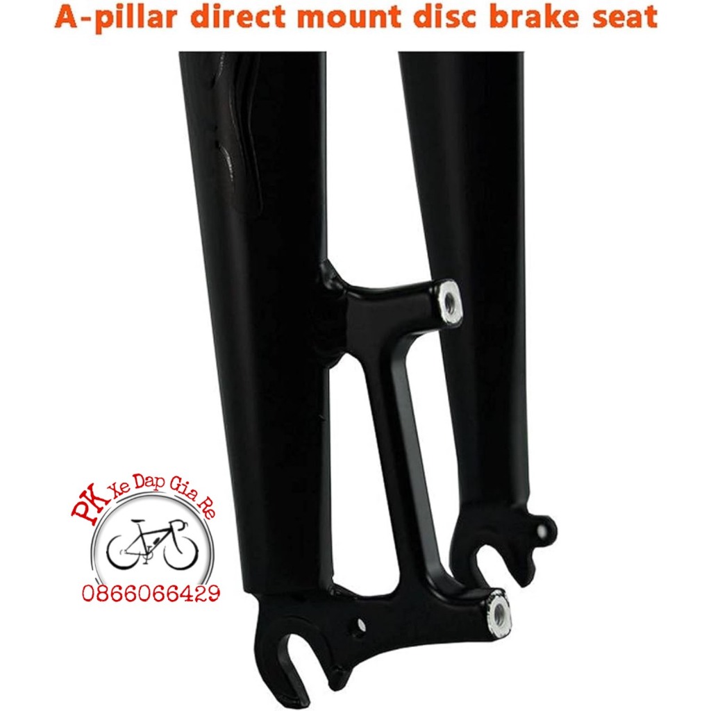 Càng/ Phuộc nhôm xe đạp cỡ 26 inch - 27.5 inch - 29 inch - 700C, Càng đơ xe đạp sử dụng phanh đĩa