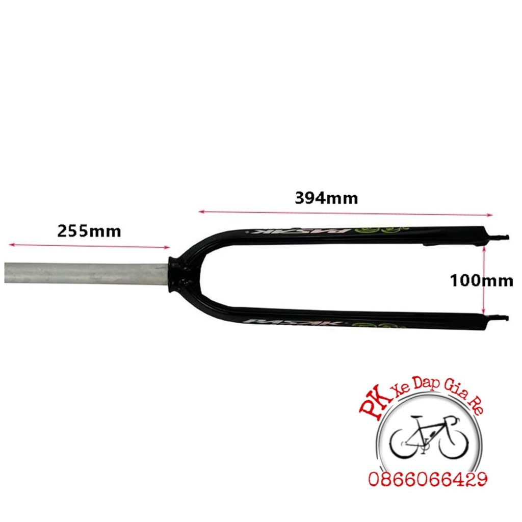 Càng/ Phuộc nhôm xe đạp cỡ 26 inch - 27.5 inch - 29 inch - 700C, Càng đơ xe đạp sử dụng phanh đĩa