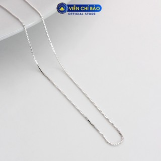Dây chuyền bạc nữ trơn vòng cổ nữ chất liệu bạc S925 - Viễn Chí Bảo D400144x