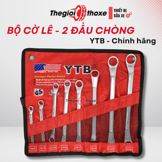 Bộ cờ lê tròng ytb - 8 cây 8-24mm - cờ lê 2 đầu tròng chất lượng cao | thế giới thợ xe
