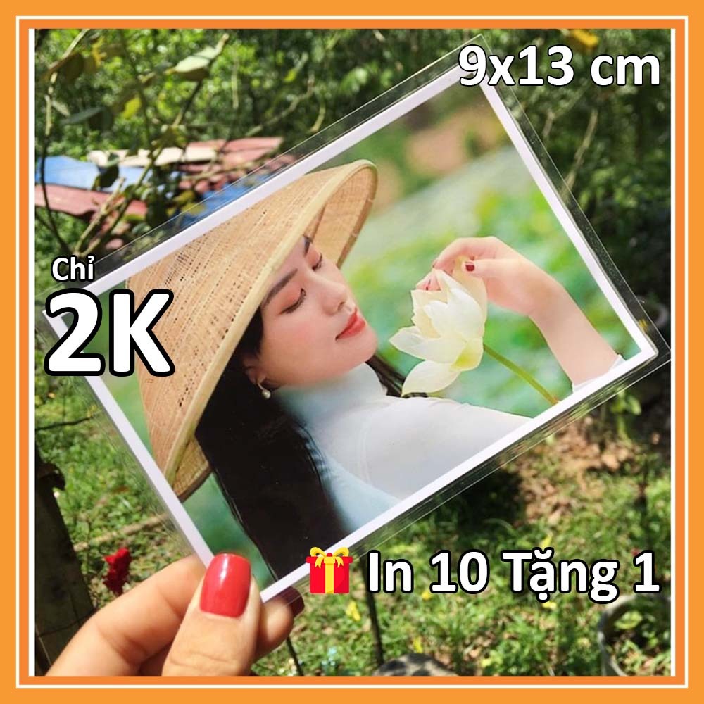 In ảnh 9x13 cm in theo yêu cầu giá rẻ, ảnh thật - Rửa ảnh lấy ngay In 10 tấm tặng 1 tấm