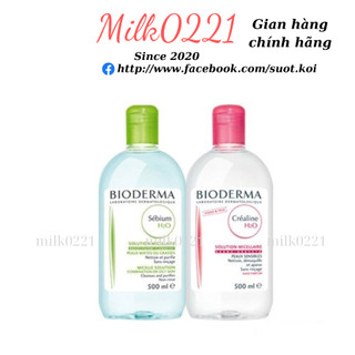 Nước tẩy trang bioderma h2o 500ml