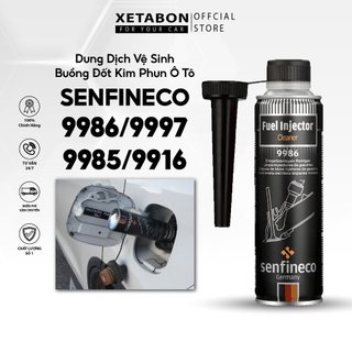 Dung Dịch Vệ Sinh Buồng Đốt Kim Phun Ô Tô SENFINECO từ Đức 9986/9997/9985/9916, phụ gia làm sạch cặn bẩn cặn chì tích tụ