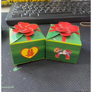Hộp đựng bánh phu thê 4*5cm