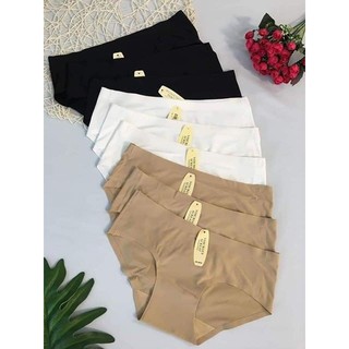 Combo 10 quần su trơn đúc thông hơi mềm mát quần chíp nữ quần lót