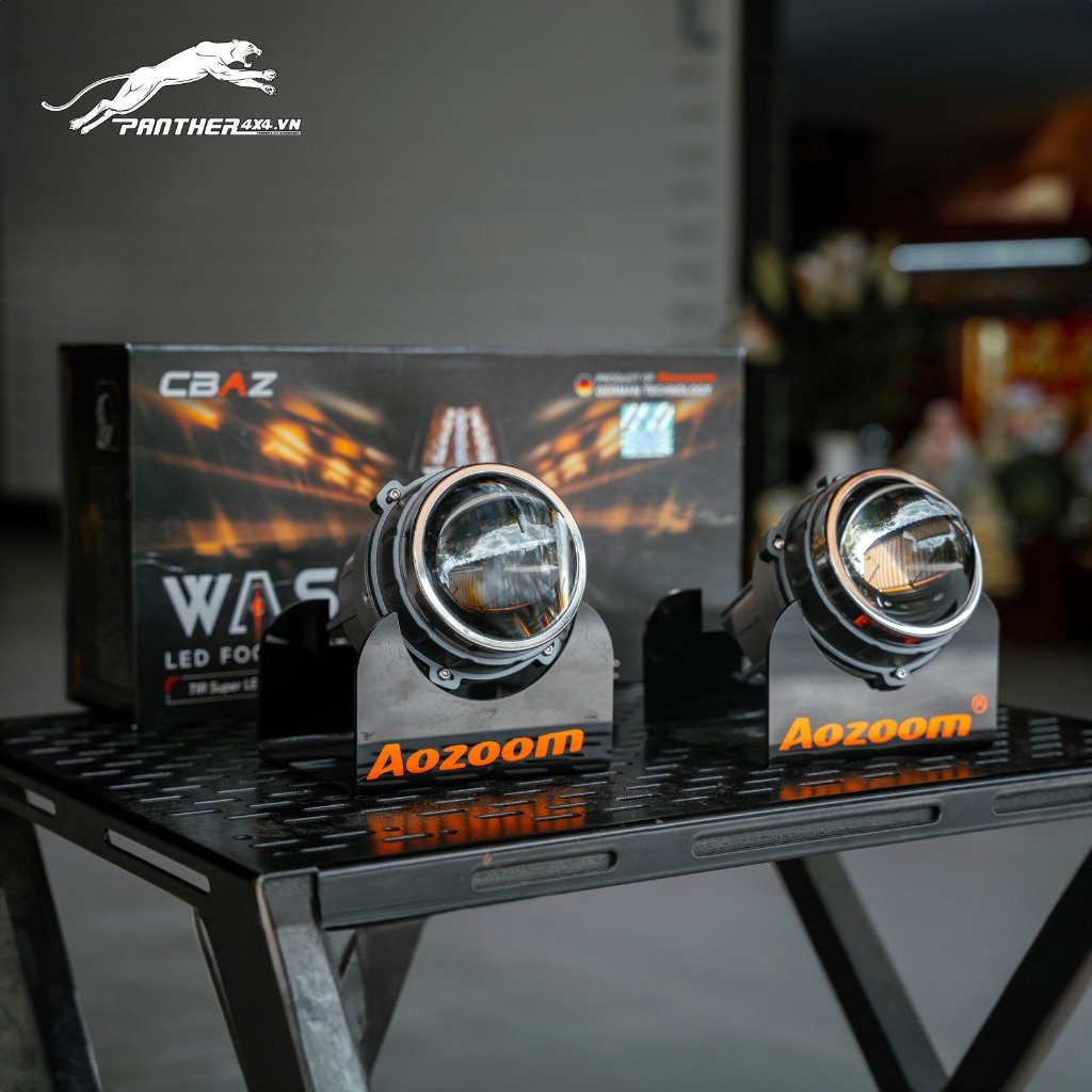 [ Bộ 2 bi ] Bi gầm led Aozoom wasp, nhiệt màu 4500k, hàng chính hãng