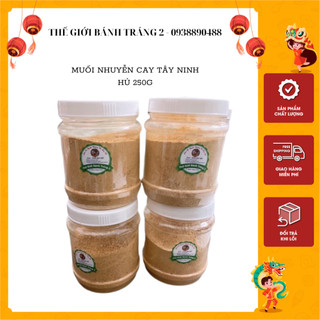 Muối nhuyễn Tây Ninh siêu ngon hủ 250gr ăn chay được