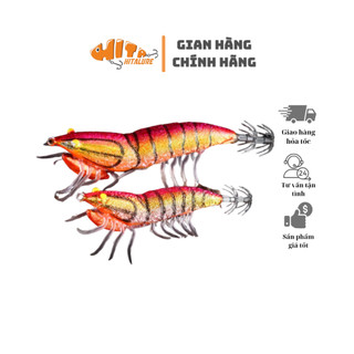 Mồi lure Tôm câu mực siêu đẹp ECOODA GENIUS75 Hita Lure