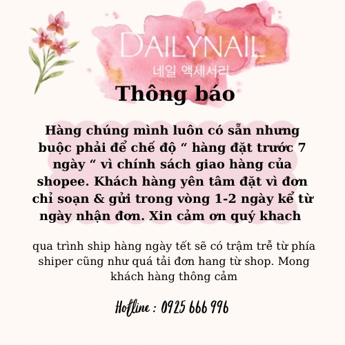 Charm nơ đính móng mẫu mới