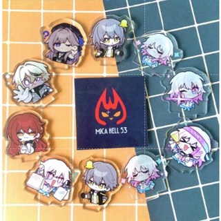 Standee Mini Honkai Star Rail Standee Anime Manga Acrylic 3cm Nhân vật Dễ Thương Lấp Lánh Hologram