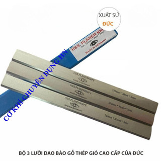 Lưỡi bào máy liên hợp 510x30x3mm thép gió hss loại tốt của đức