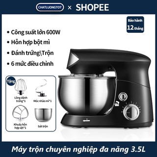 Máy trộn bột đánh Máy đánh trứng tự động, máy trộn sữa tươi 3.5L, công suất 600W COD