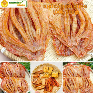 Khô cá điêu hồng phi lê nhiều miếng - Đặc sản miền tây Su Food