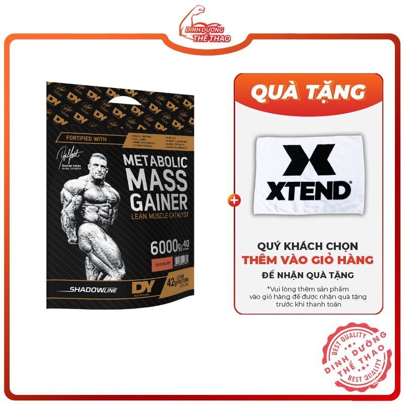 DY NUTRITION METABOLIC MASS GAINER 6KG | Sữa Dinh Dưỡng Tăng Cân Tăng Cơ Nhanh