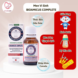 Men vi sinh 10 chủng Bioamicus Complete chính hãng giúp bé ăn ngon hỗ trợ