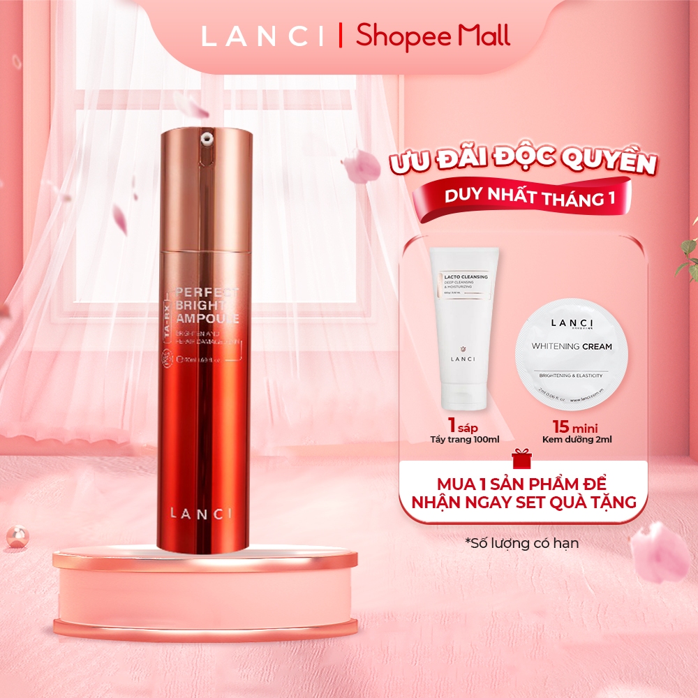 Serum Dưỡng Trắng da LANCI siêu tinh chất trắng mướt 50ml