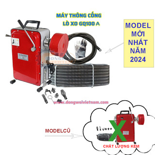 máy thông tắc cống GQ100A công suất 900w model mới nhất