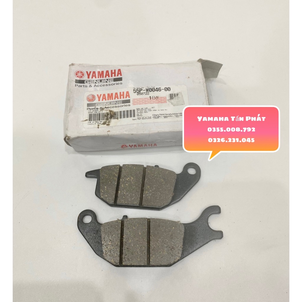 Bố Đĩa Sau - Má Phanh Exciter 135 - 150 Chính Hãng Yamaha