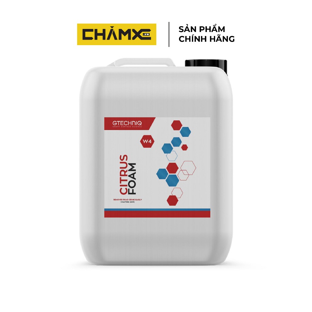 Bọt Rửa Xe Làm Mềm Vết Bẩn - Gtechniq W4 Citrus Foam 5l