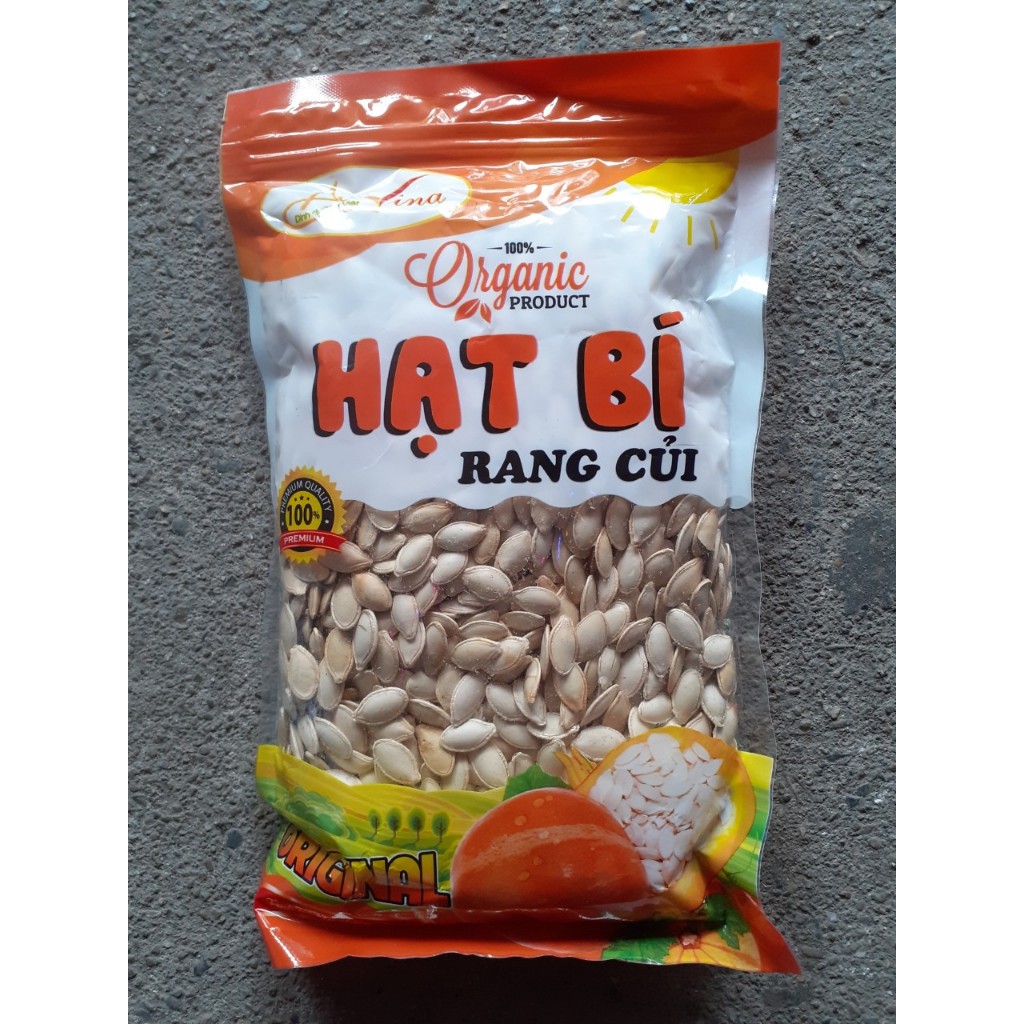 Hạt bí ngô rang củi gói 400gr